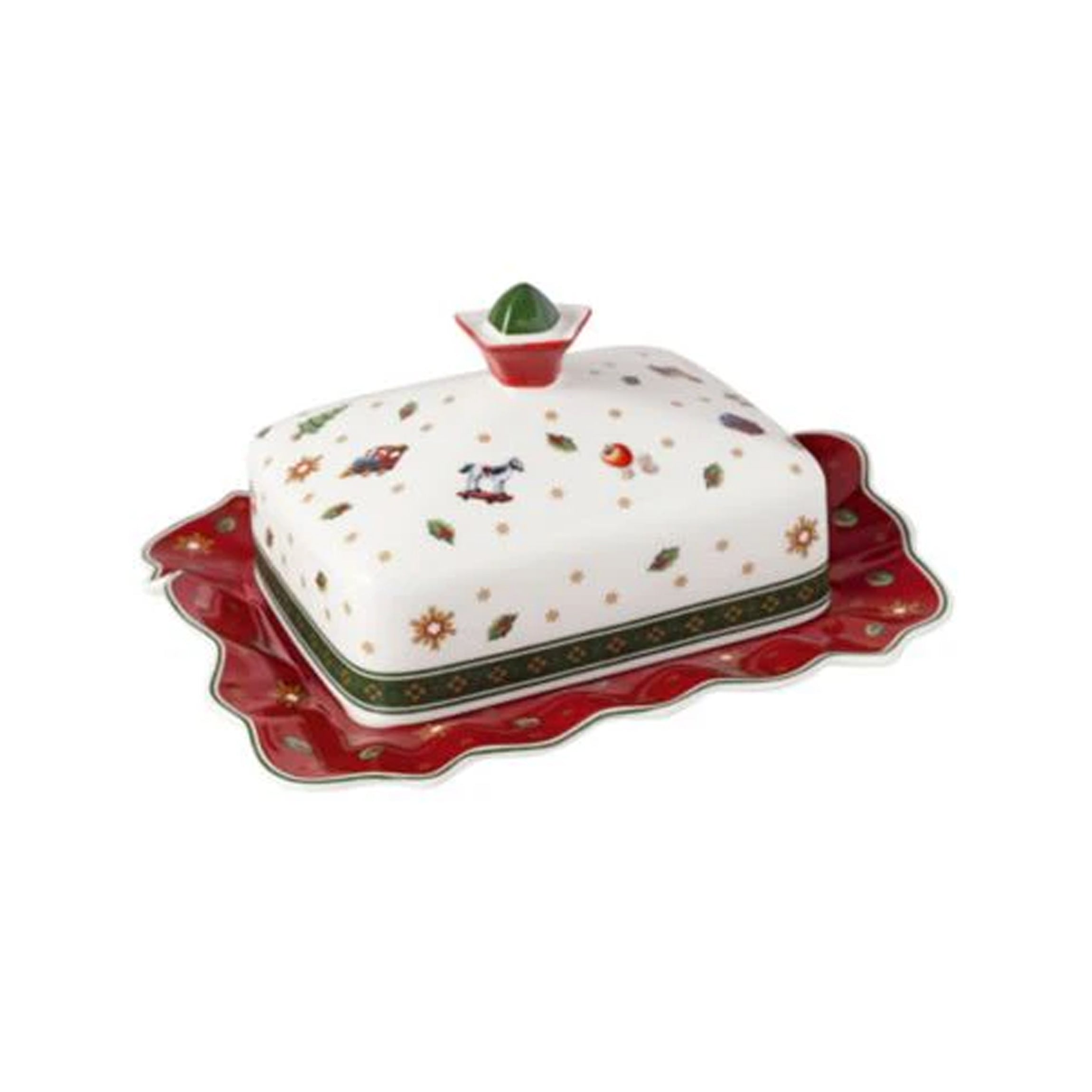 Toys Delight Covered Butter Dish in Multi