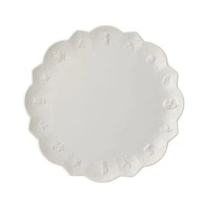 Toys Delight Royal Classic Salad Plate in White