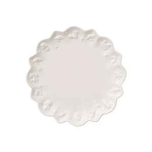 Toys Delight Royal Classic Saucer for Coffee/Tea Cup in White