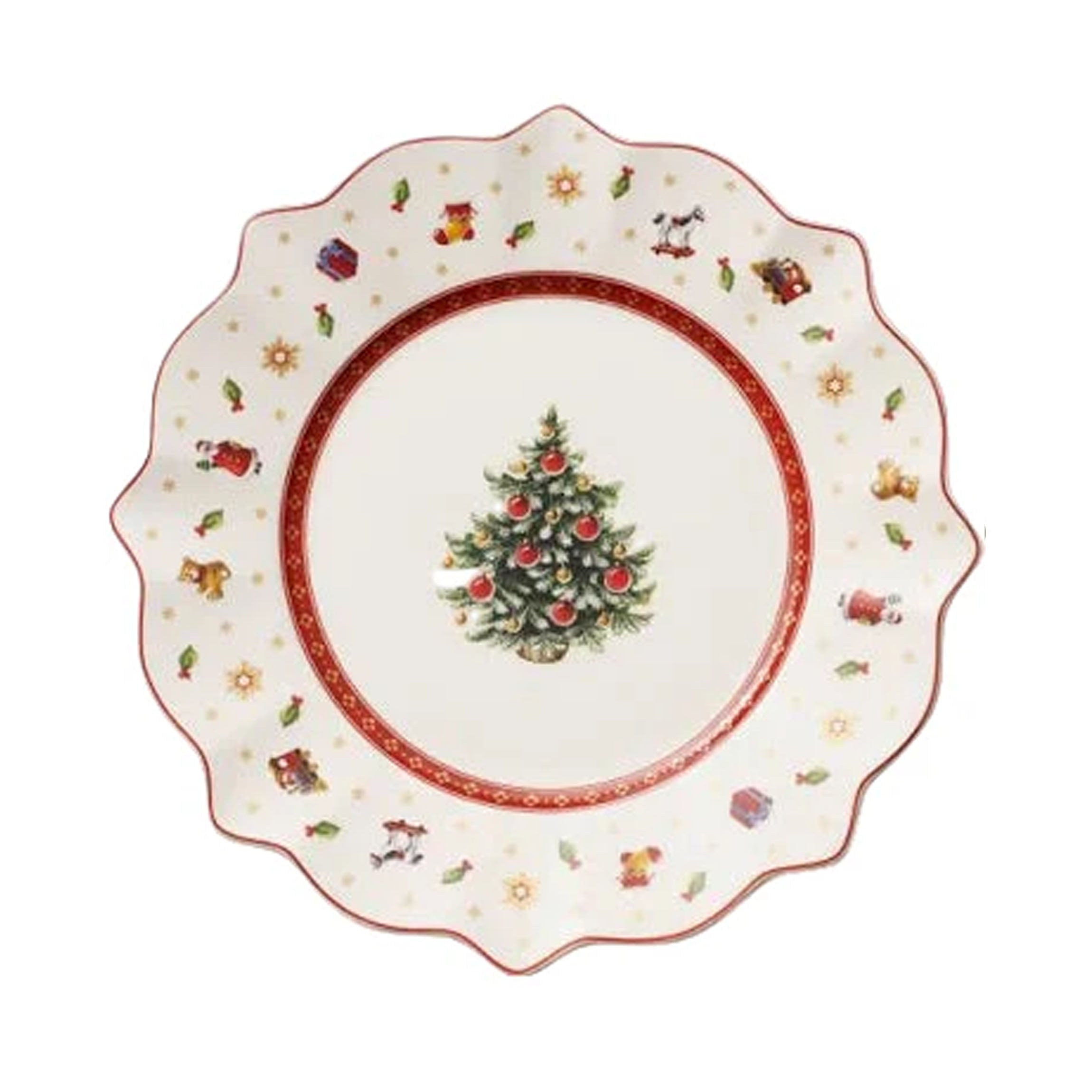 Toys Delight Salad Plate White in Multi