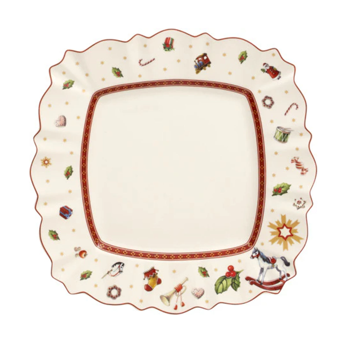 Toys Delight Square Flat Plate in Multi