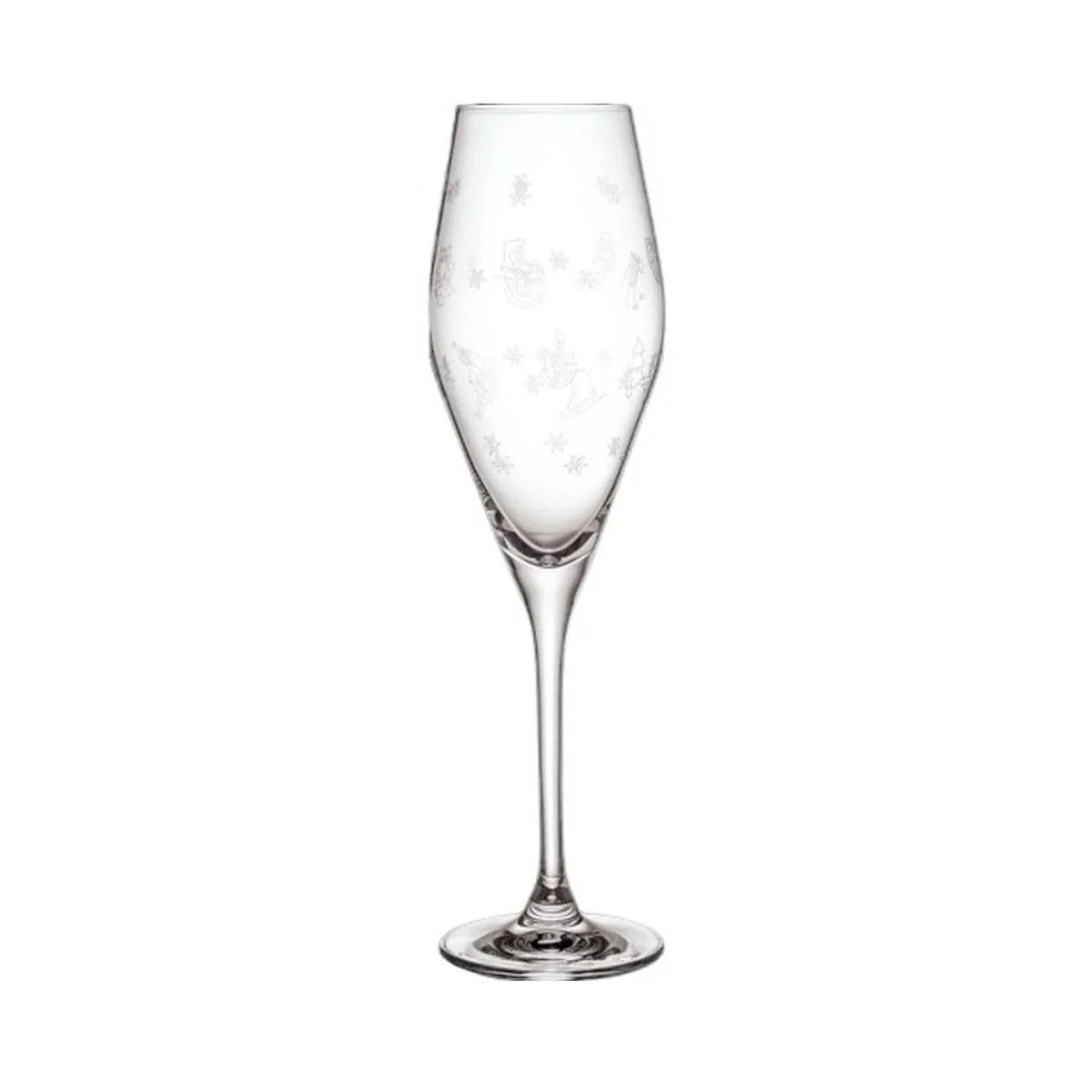 Toys Delight Stems Champagne Flute Set in Clear, Set of 2