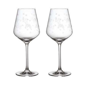 Toys Delight Stems Red Wine Goblet Set in Clear, Set of 2