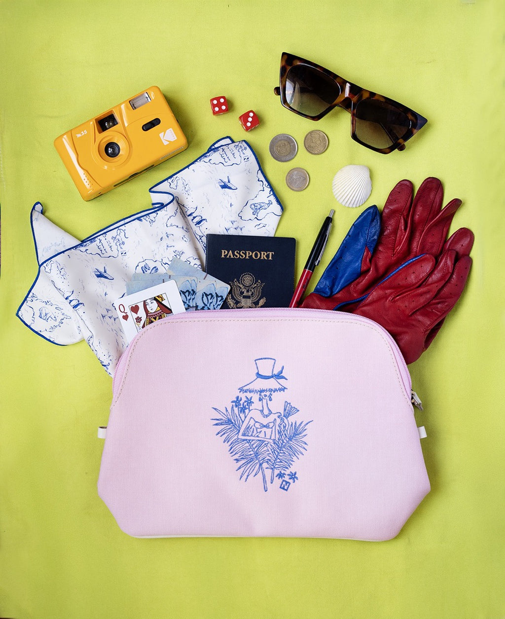 Isla Bonita Pouch in Lavender