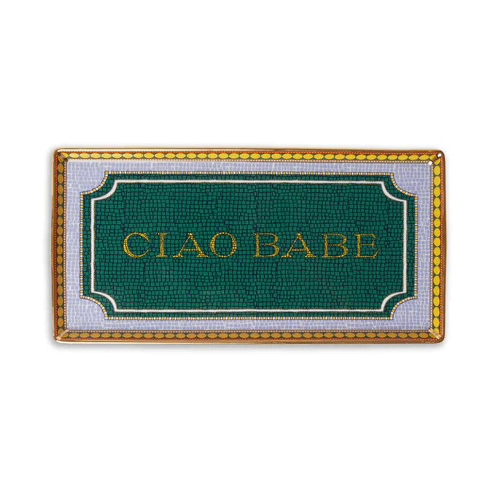 Tray in Ciao Babe Green