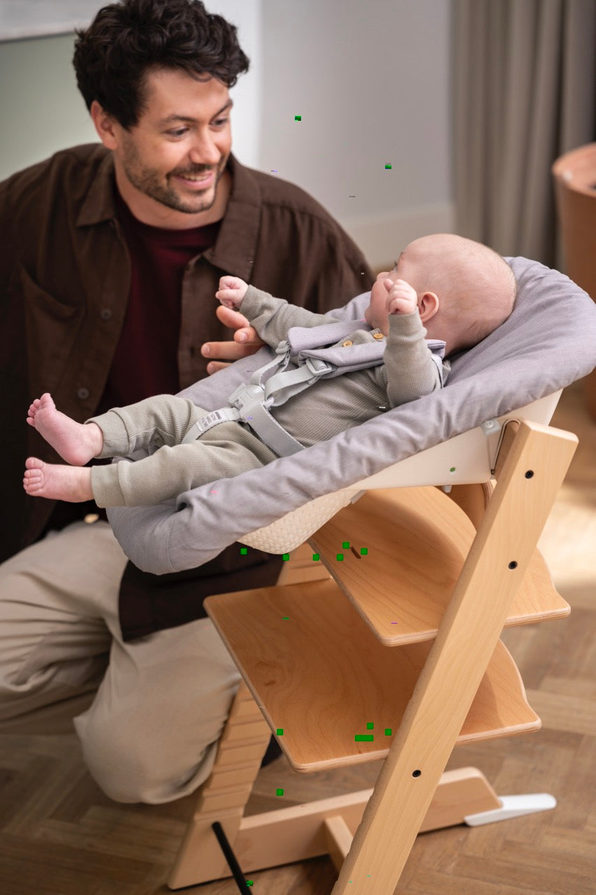 Tripp Trapp® Natural with Newborn in Natural