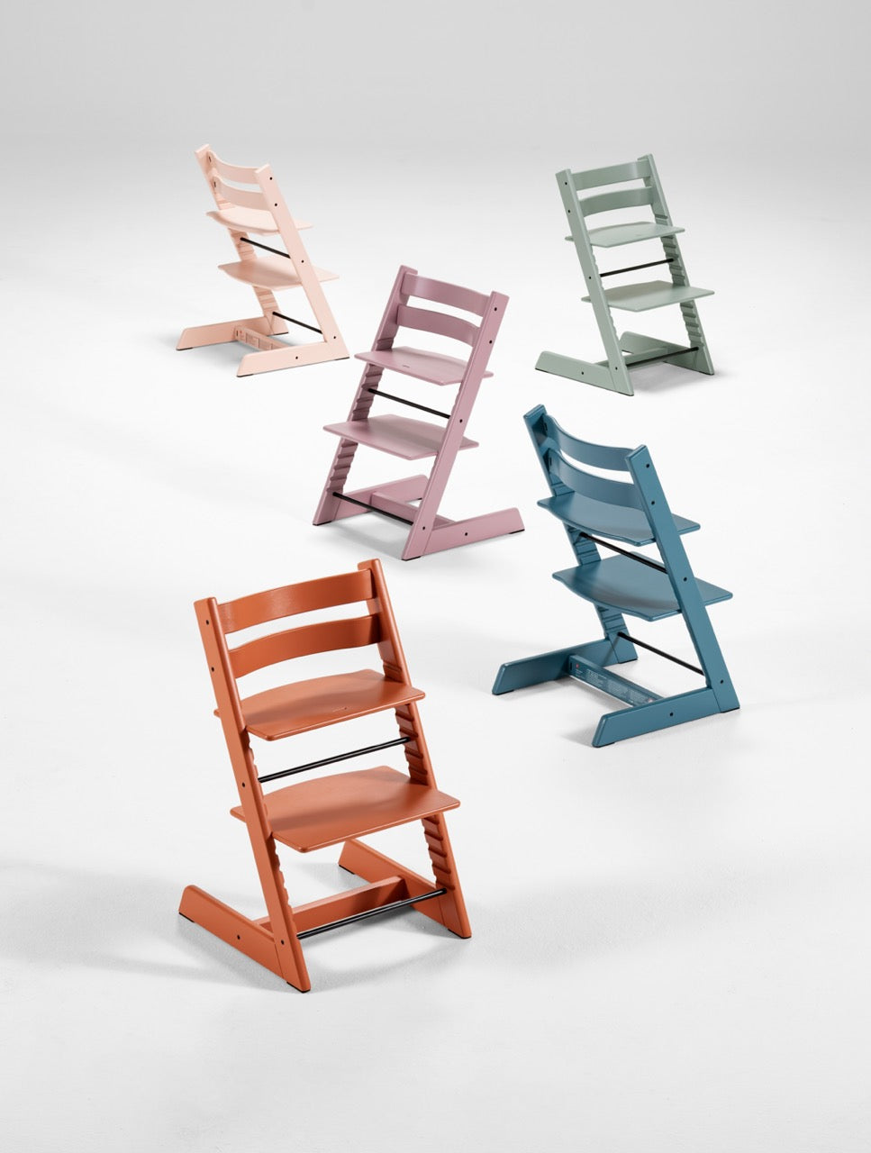 Tripp Trapp High Chair² in Serene Pink