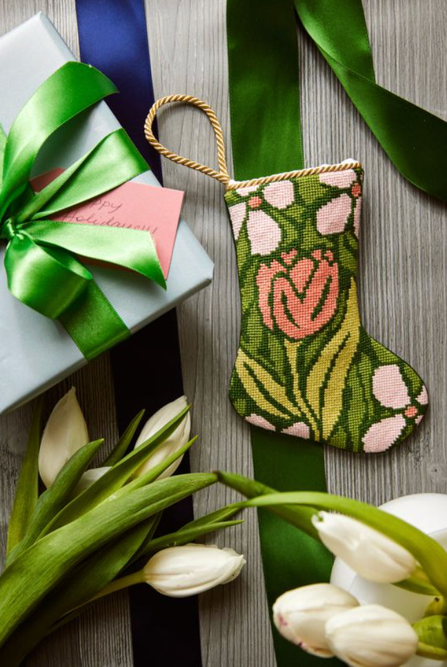 Triumphant Tulip Stocking in Pink