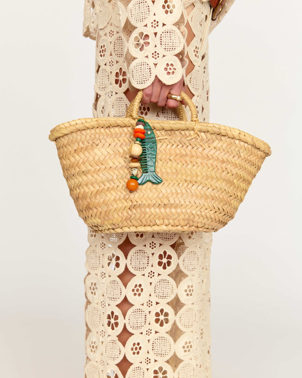 Trout Comb Bag Charm