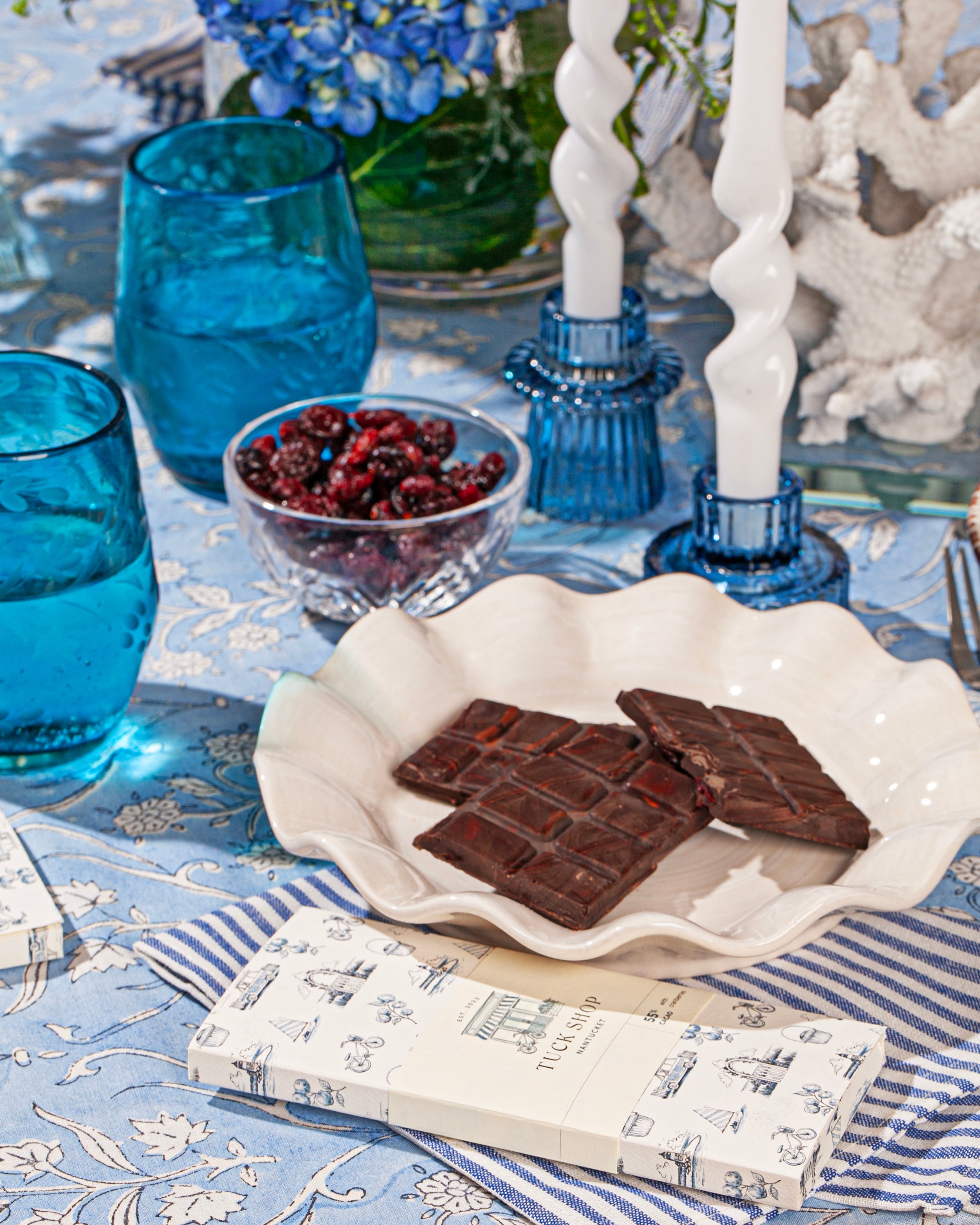 Set of Nantucket Cranberry Chocolate Bars