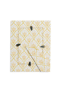 Blockprint Tulip Picture Frame 4x6 in Desert Sand