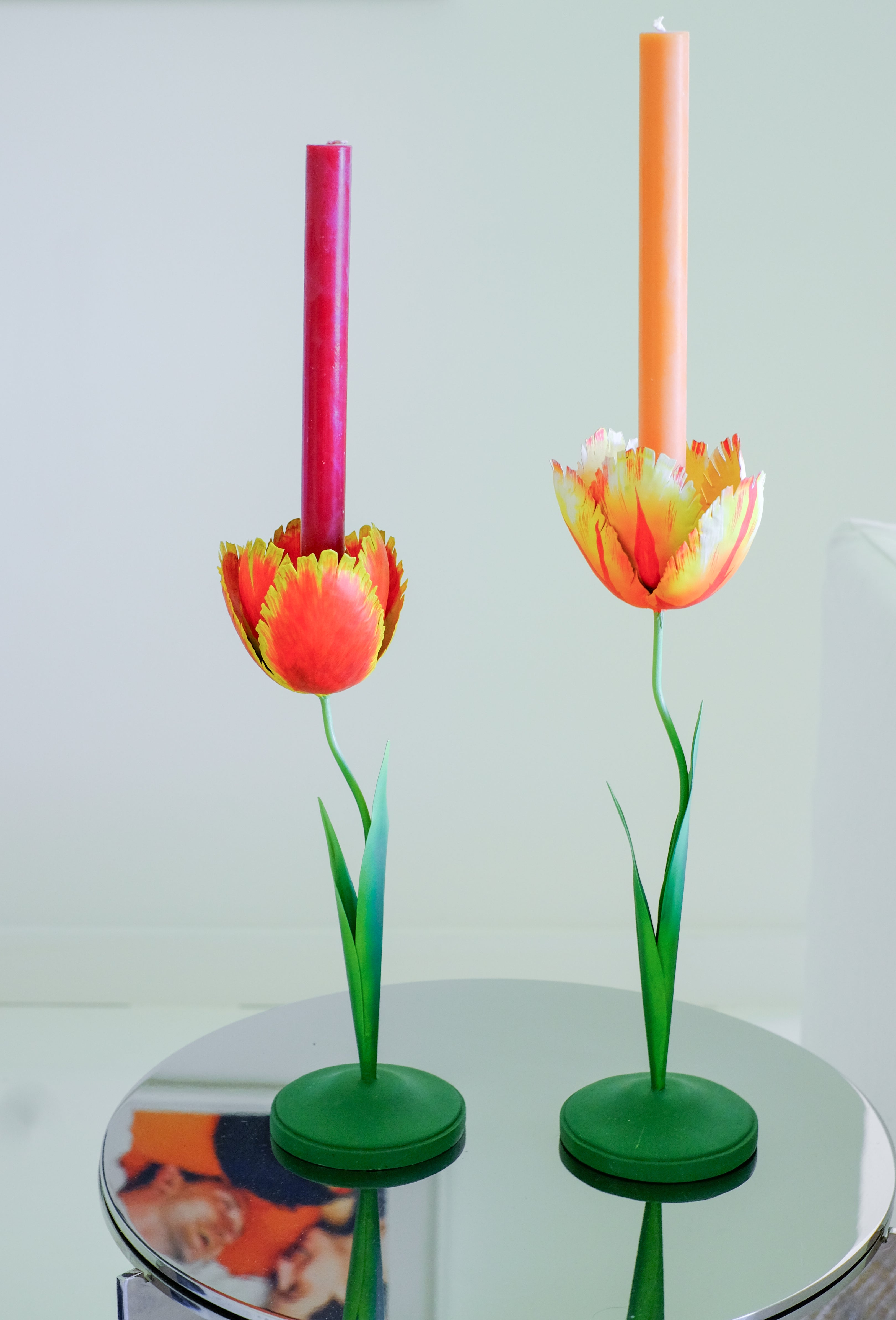 Tulip Candleholders Medium 10"