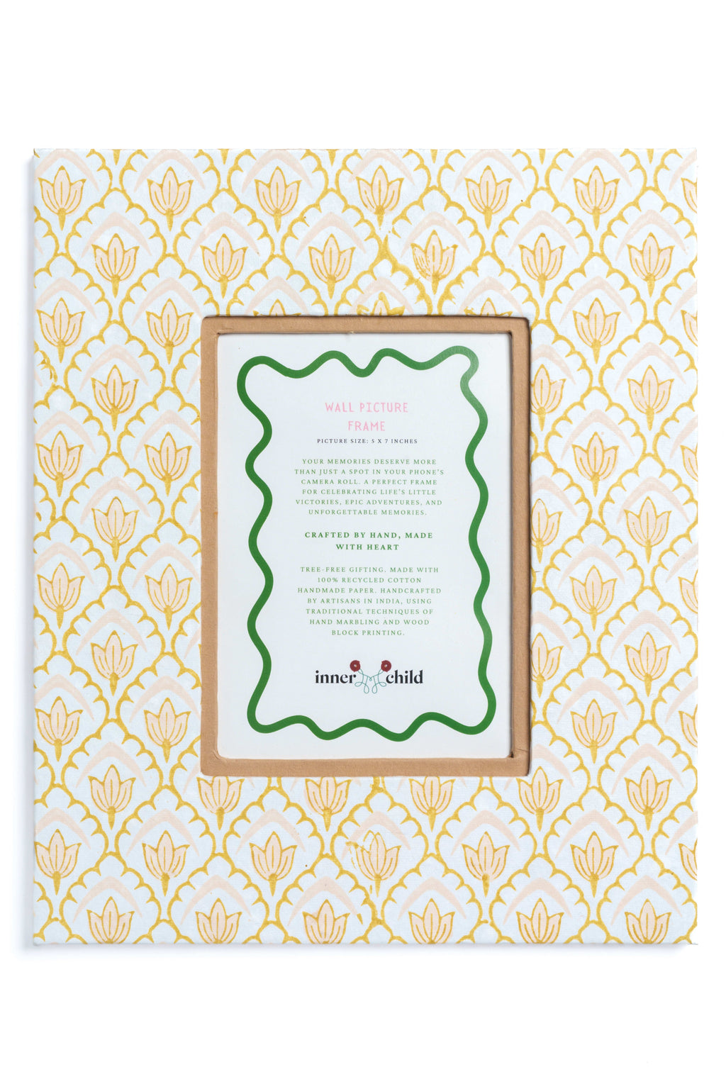 Large Wall Picture Frame in Desert Sand Tulip, 5x7