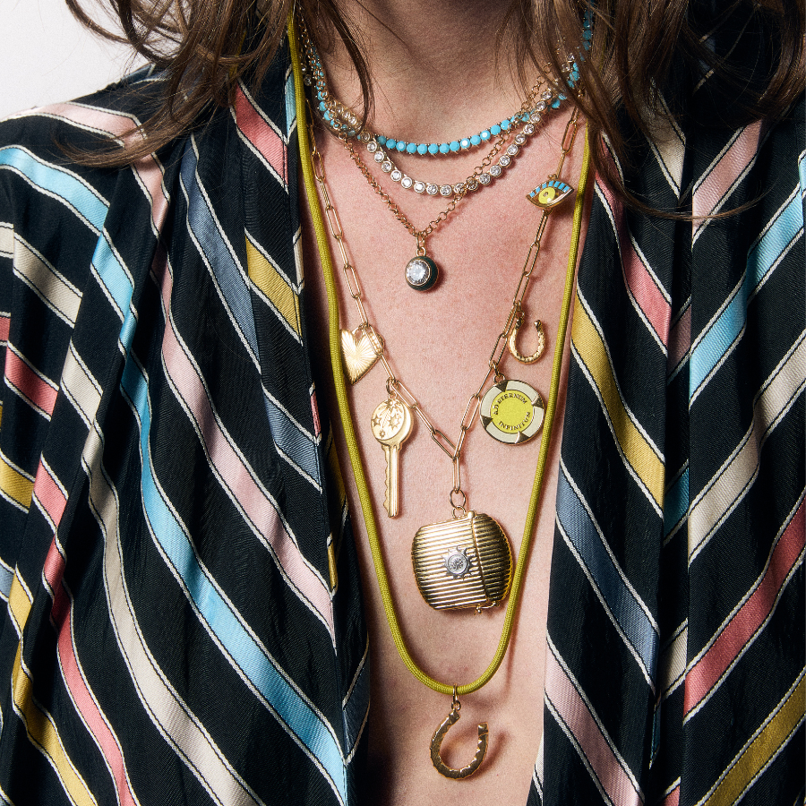 Turquoise Tennis Necklace