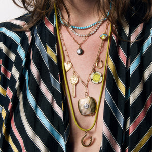 Turquoise Tennis Necklace