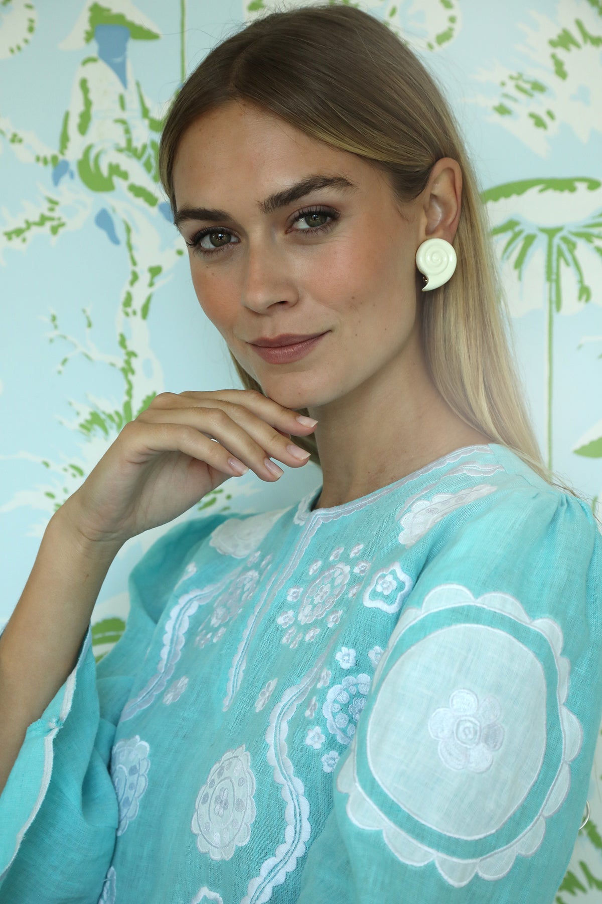 Turquoise Alice Mini Dress