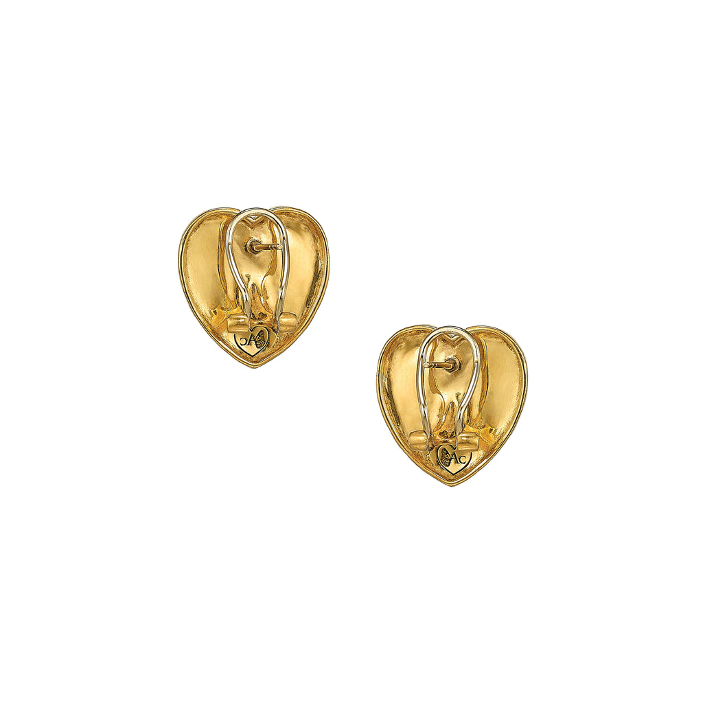 Turquoise Heart Studs