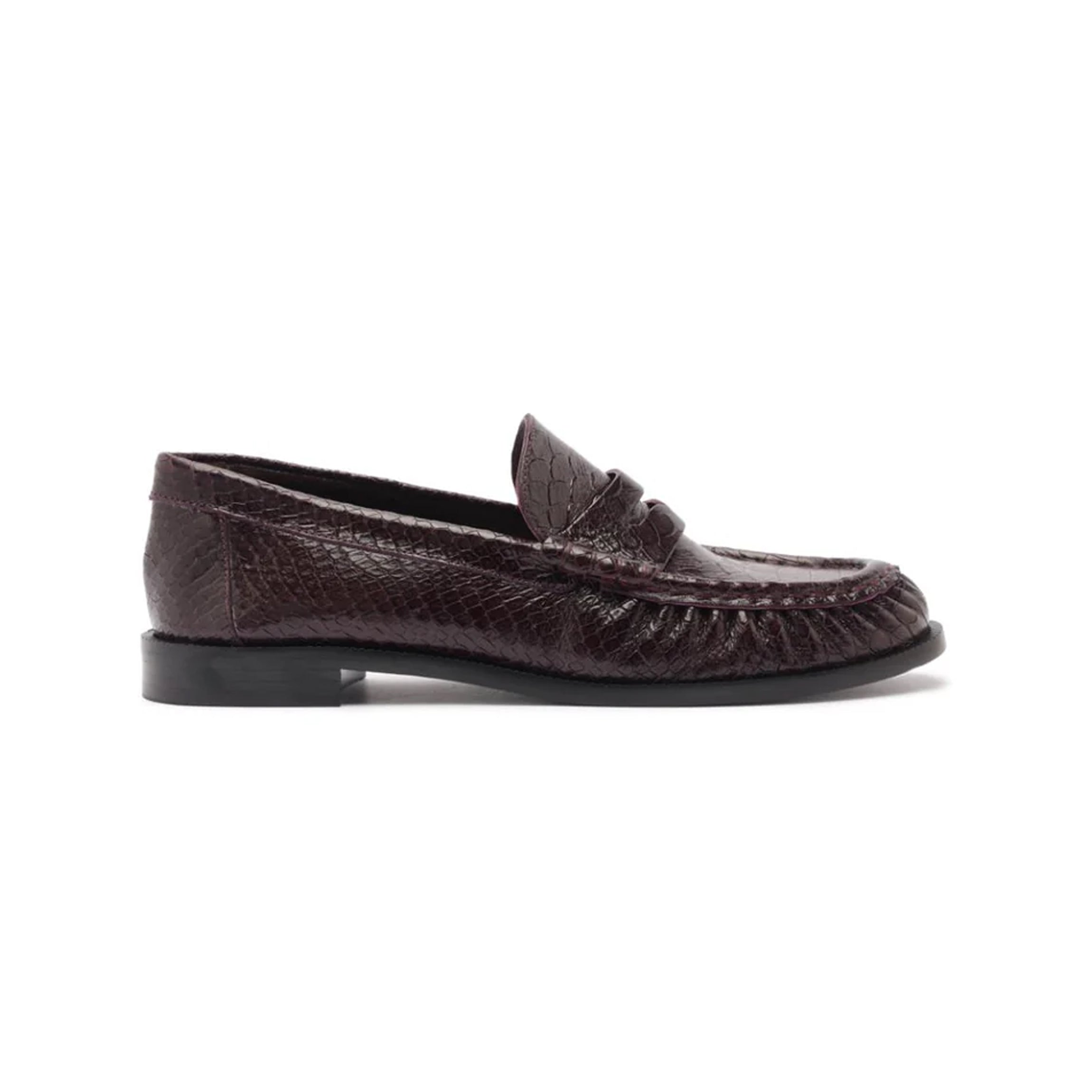 Tyche Flat in Dark Plum