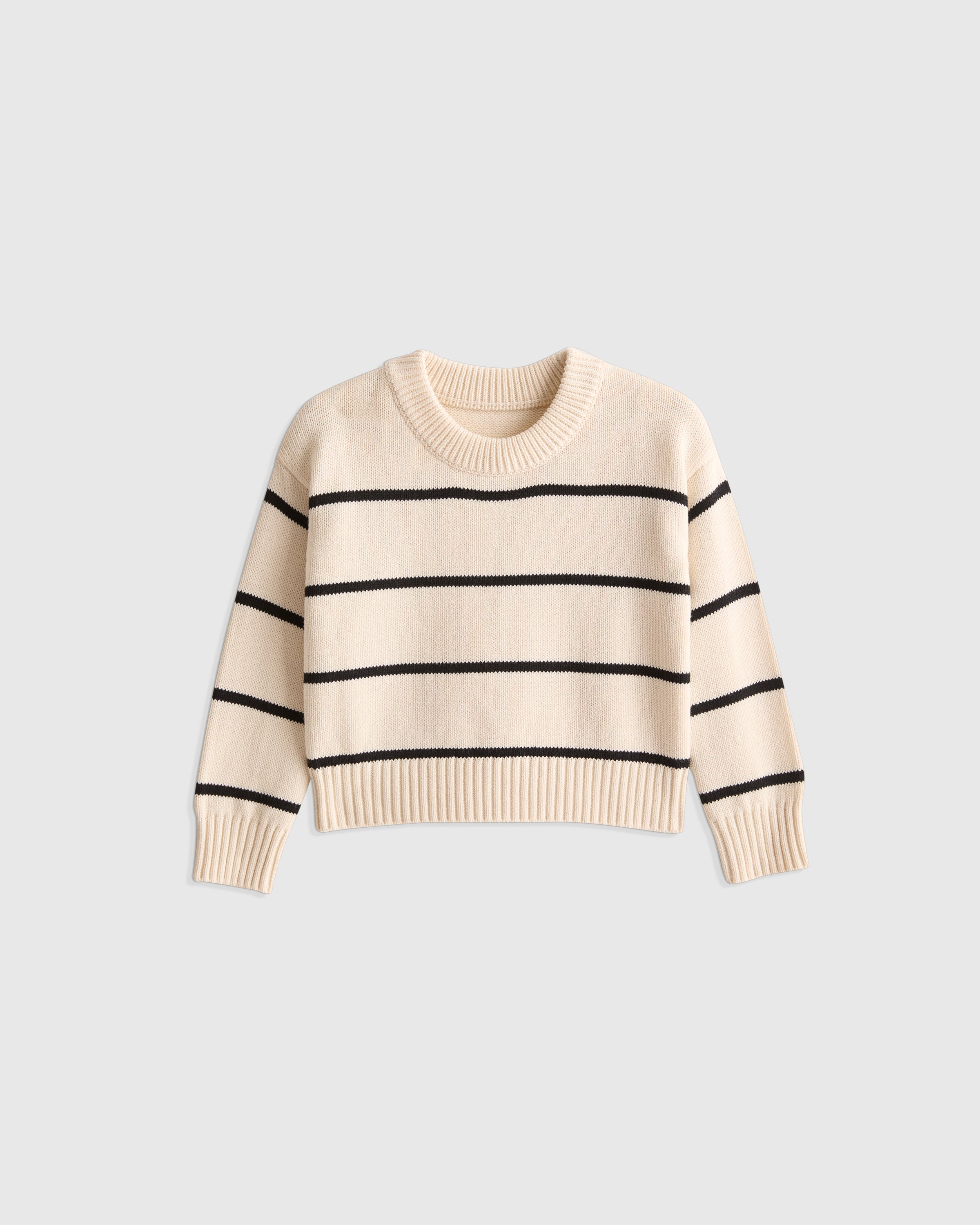 100% Organic Cotton Crewneck Sweater