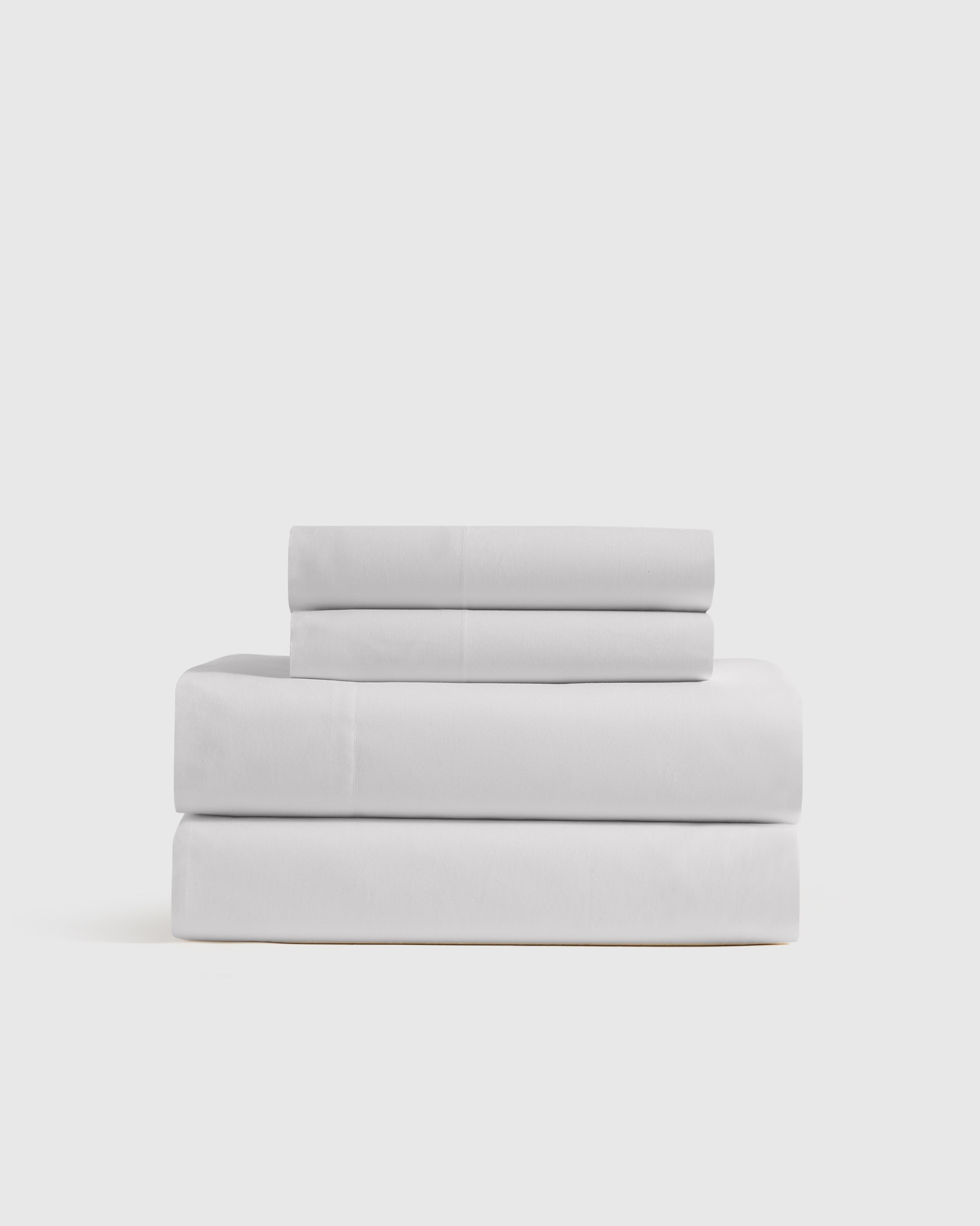 Classic Organic Percale Sheet Set - Dove (King)