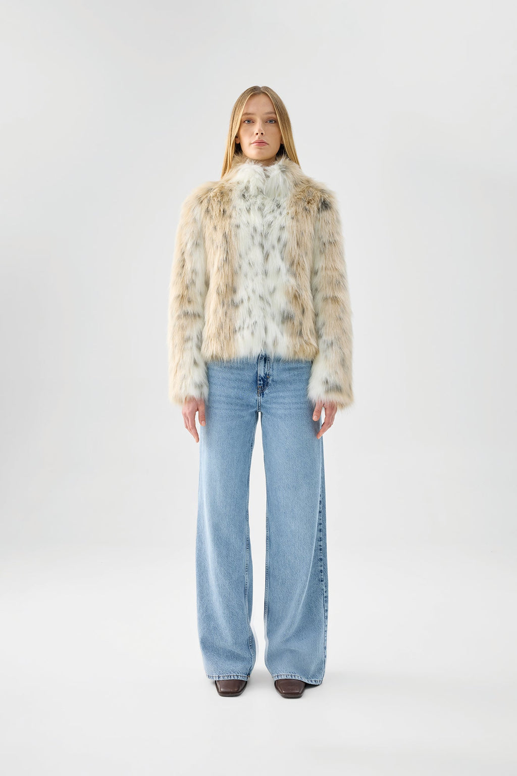 Wild Dream Jacket in Snow Leopard