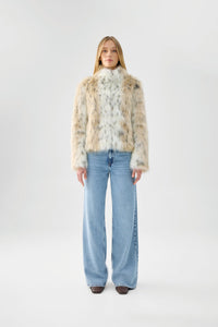 Wild Dream Jacket in Snow Leopard