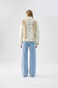 Wild Dream Jacket in Snow Leopard