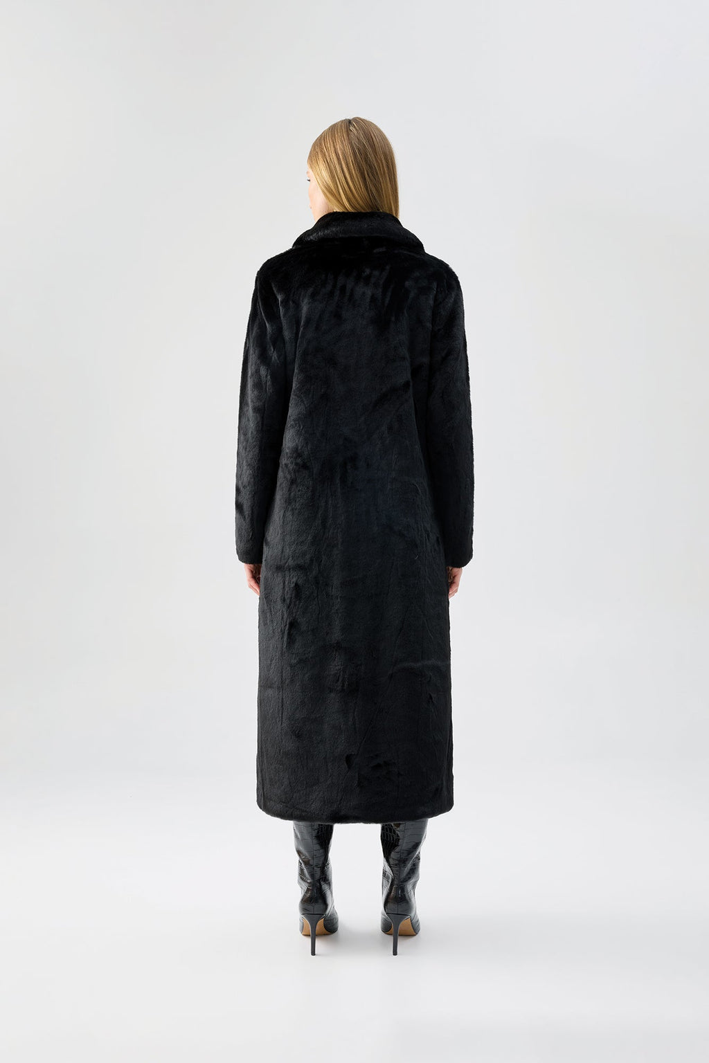 Black Bird Coat in Black