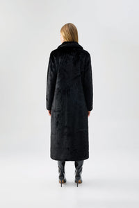 Black Bird Coat in Black