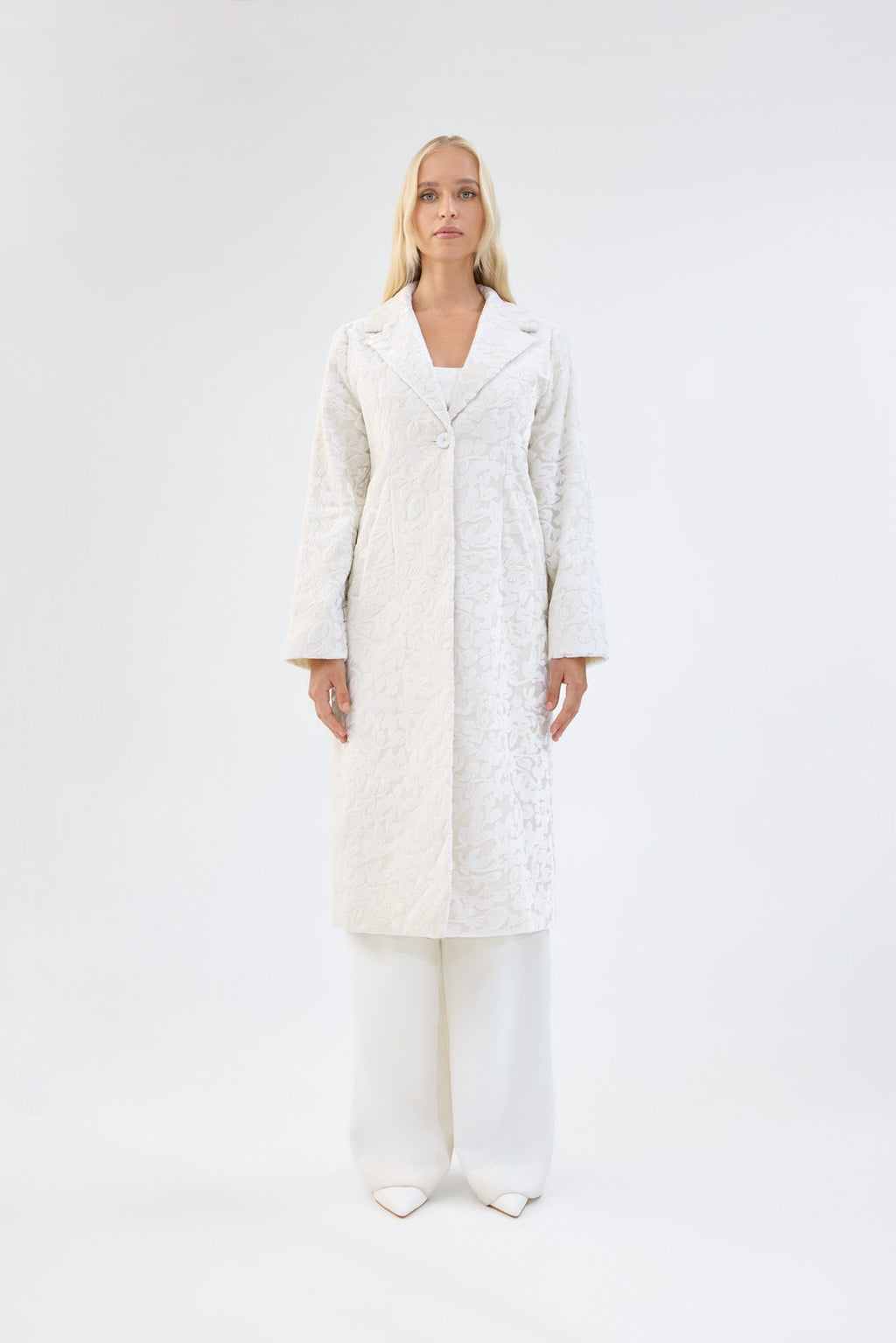 Romantique Coat in Ivory