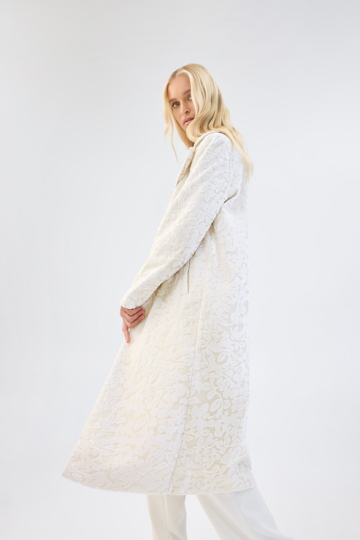 Romantique Coat in Ivory