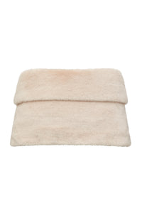 Champagne Wrap in Nude flat back
