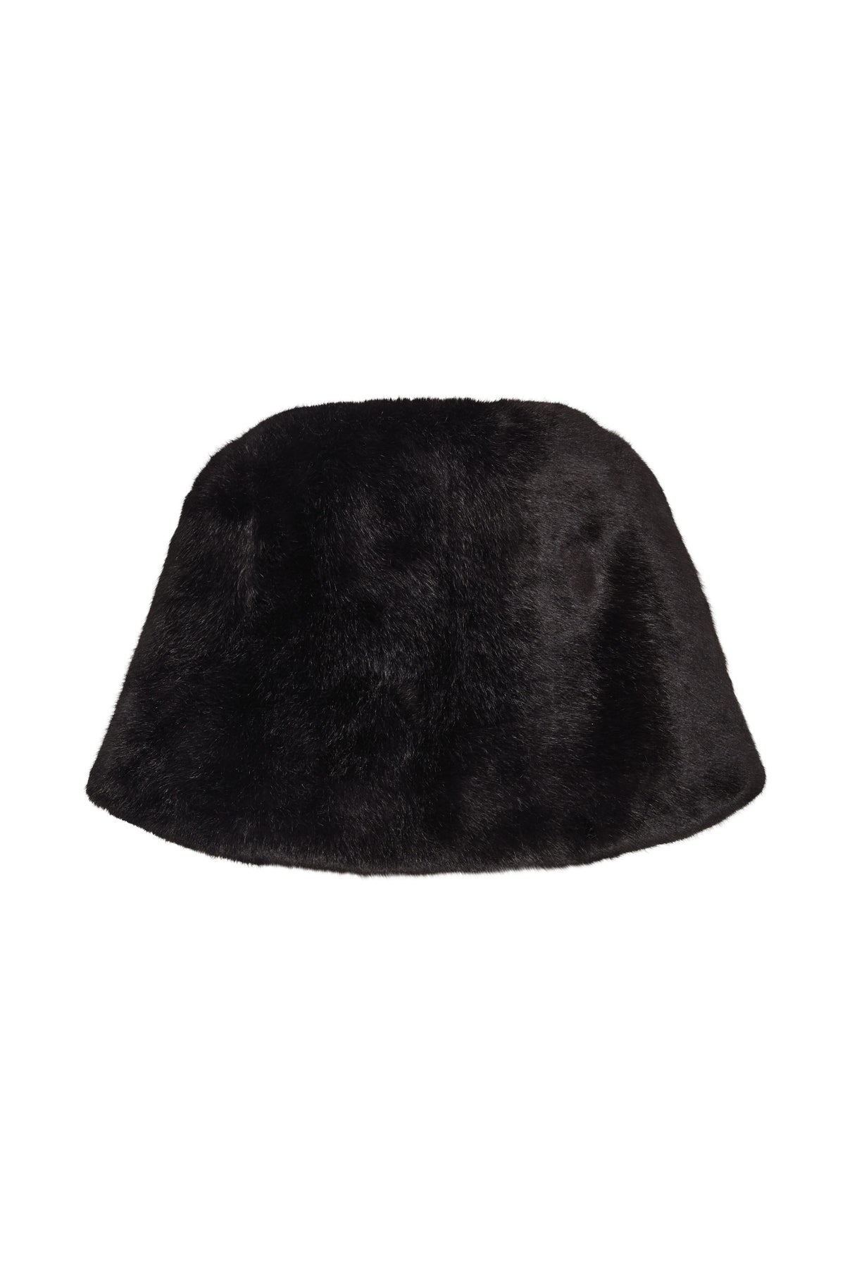 Yasmine Wrap in Black flat back