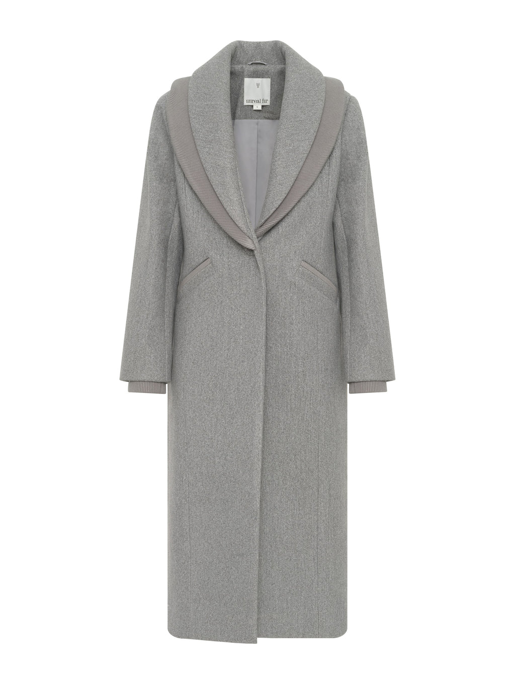 Lappi Coat in Charcoal flat front