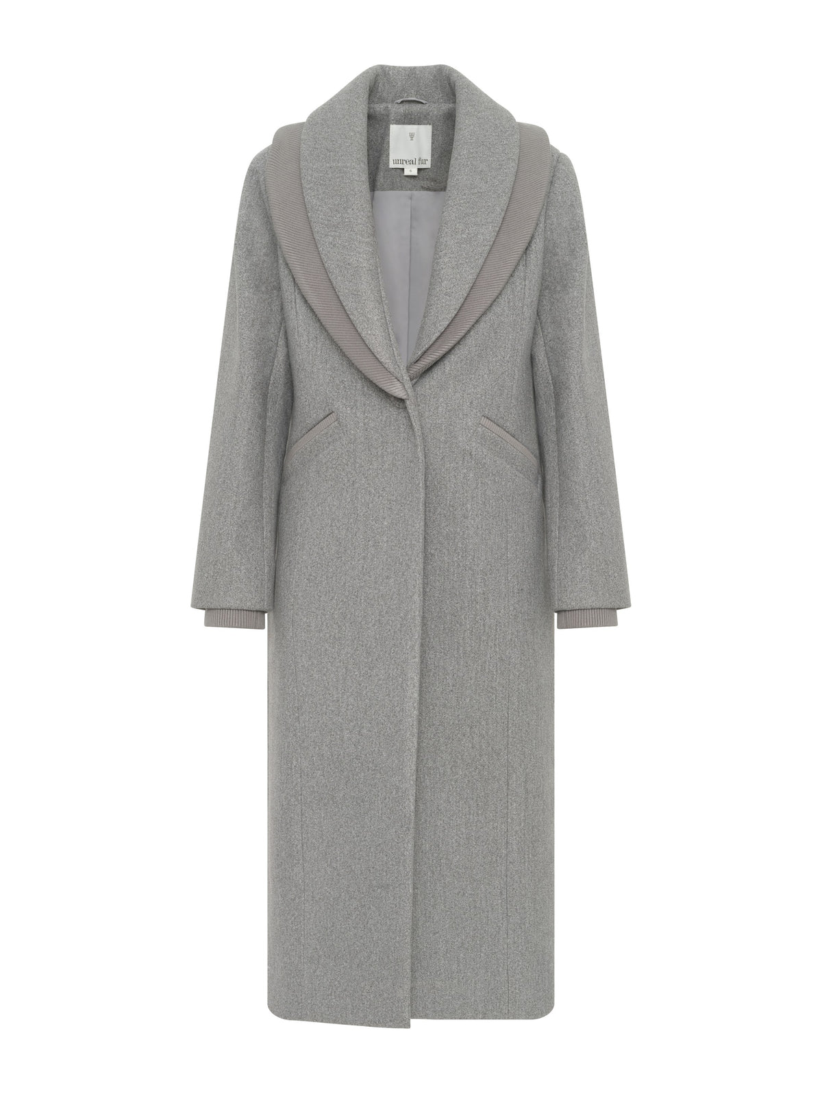 Lappi Coat in Charcoal flat front