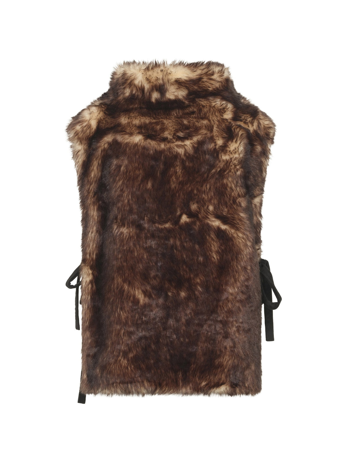 Highlander Vest in Granite flat front
