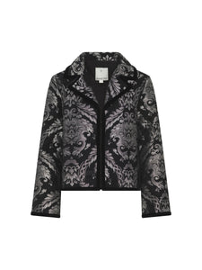 Bohemian Jacket in Tapestry flat front