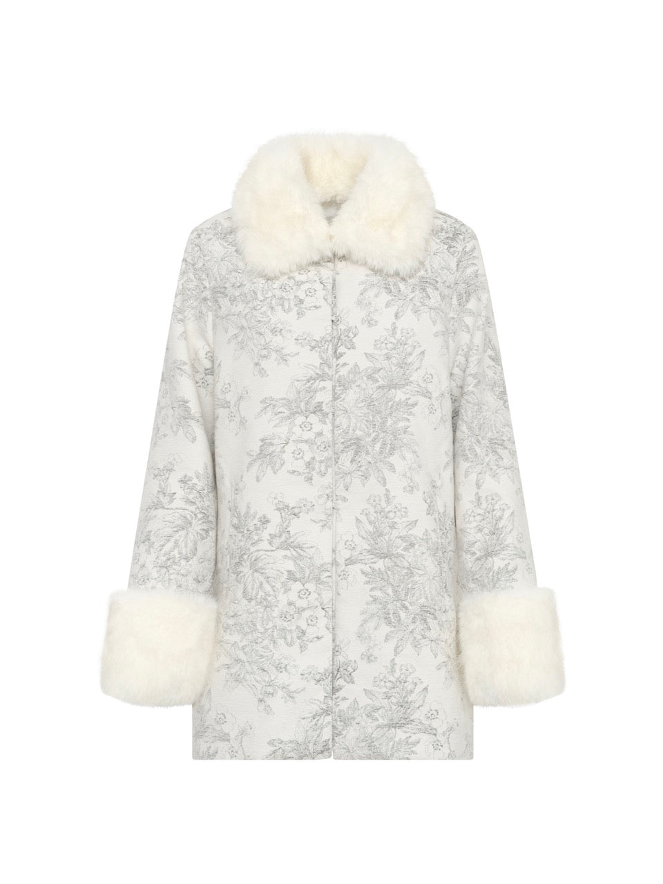 Troubadour Coat in Palladium