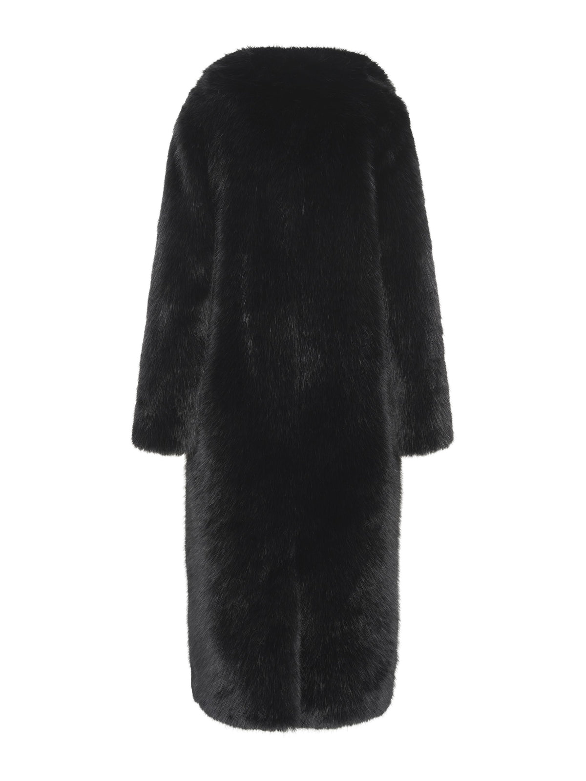 Romani Coat in Black flat back