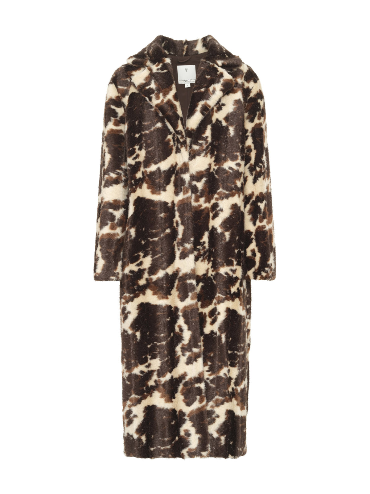Nenet Coat in Cow flat front