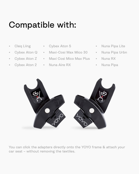 yoyo cybex adapter YOYO Car Seat Adapters