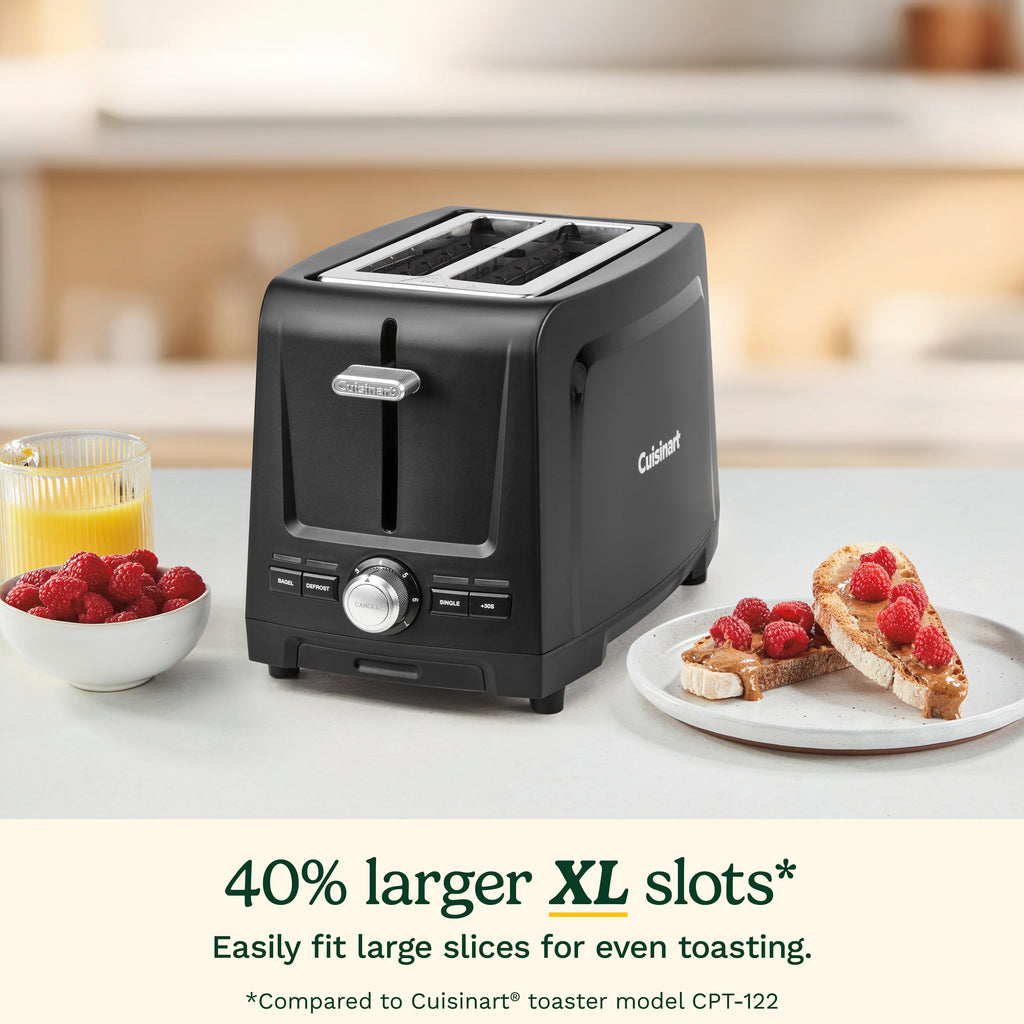 2-Slice XL Slot Toaster  in Eclipse Black