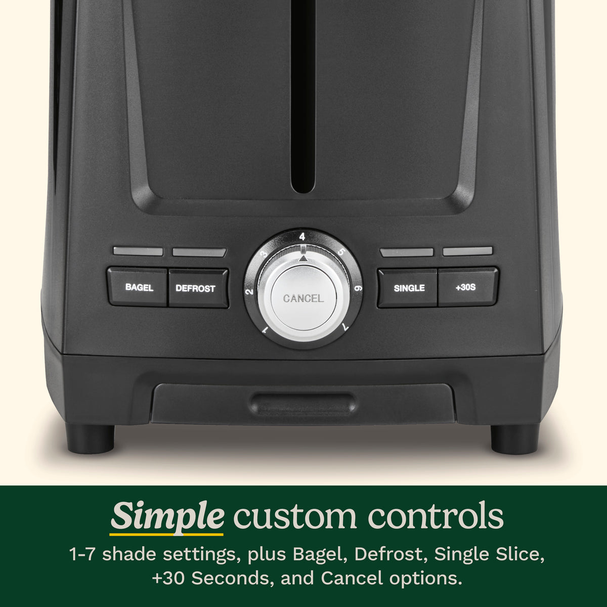 2-Slice XL Slot Toaster  in Eclipse Black