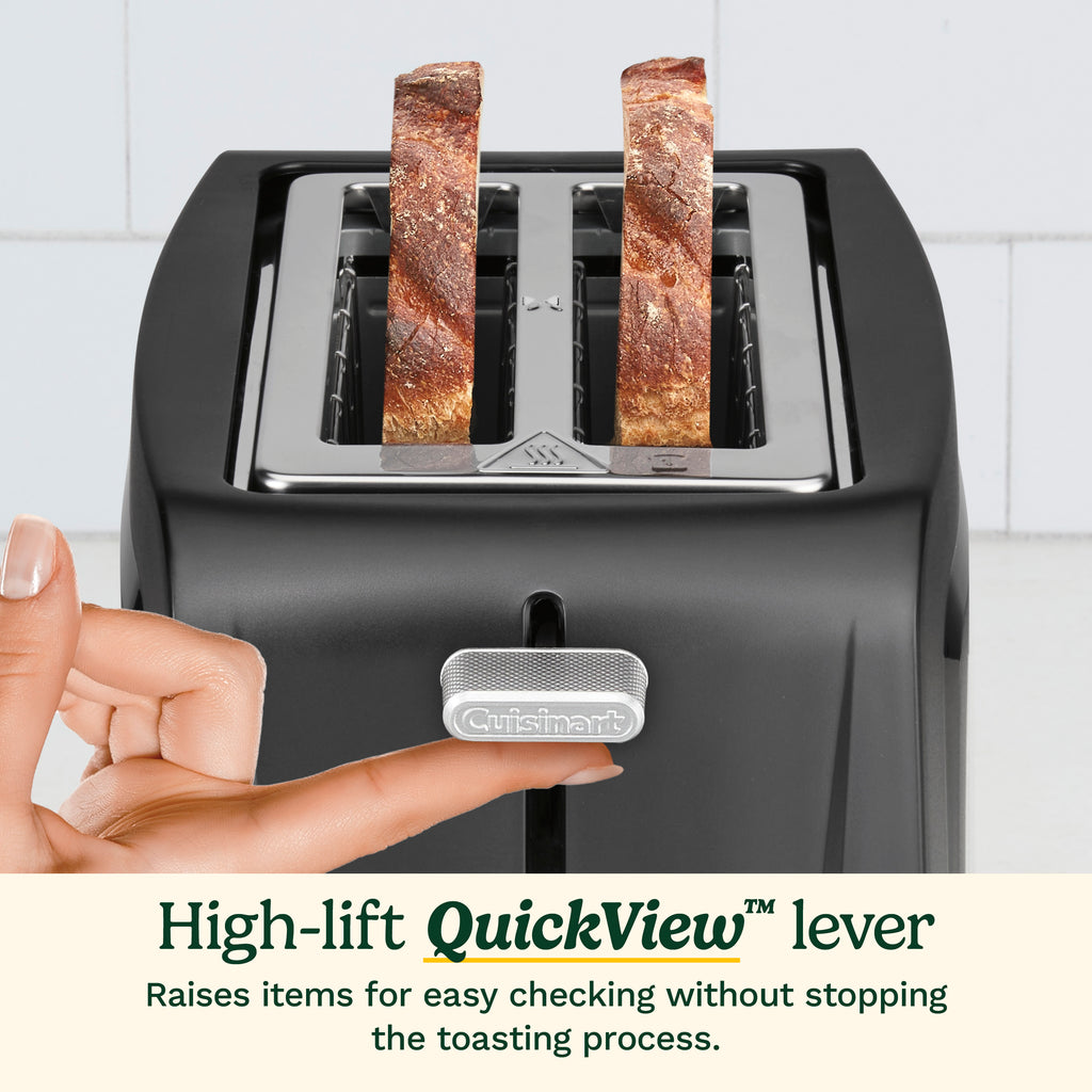 2-Slice XL Slot Toaster  in Eclipse Black