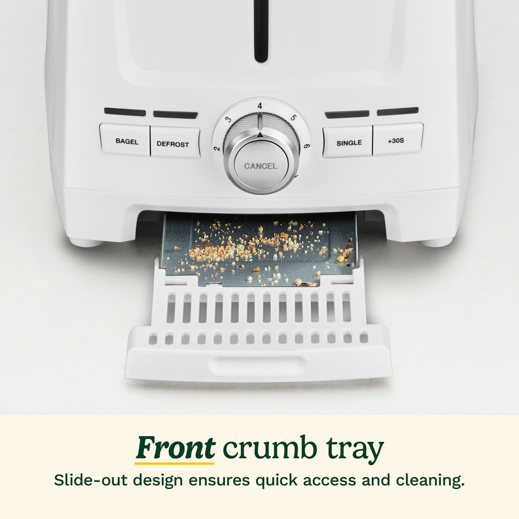 2-Slice XL Slot Toaster in White