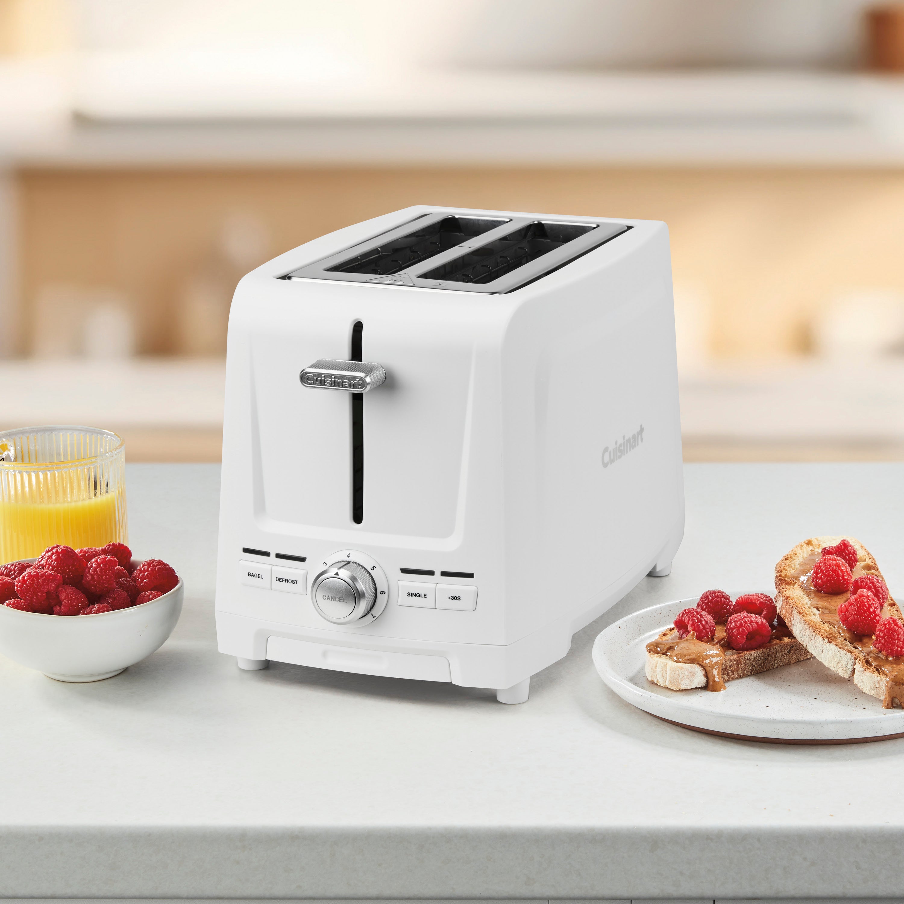 2-Slice XL Slot Toaster in White