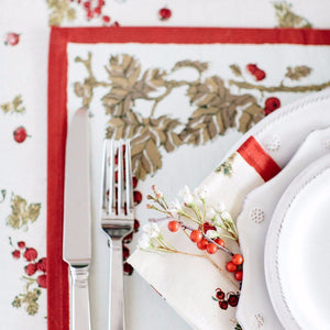 Gooseberry Mats in Red & Green, Set of 6