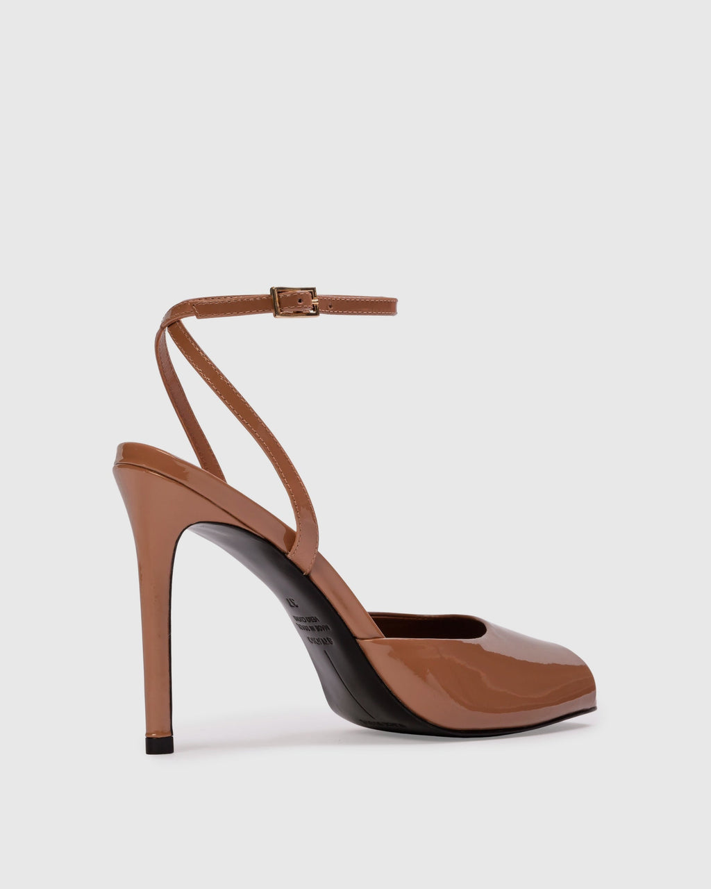 Wren 100 Sandal in Mousse Patent Leather