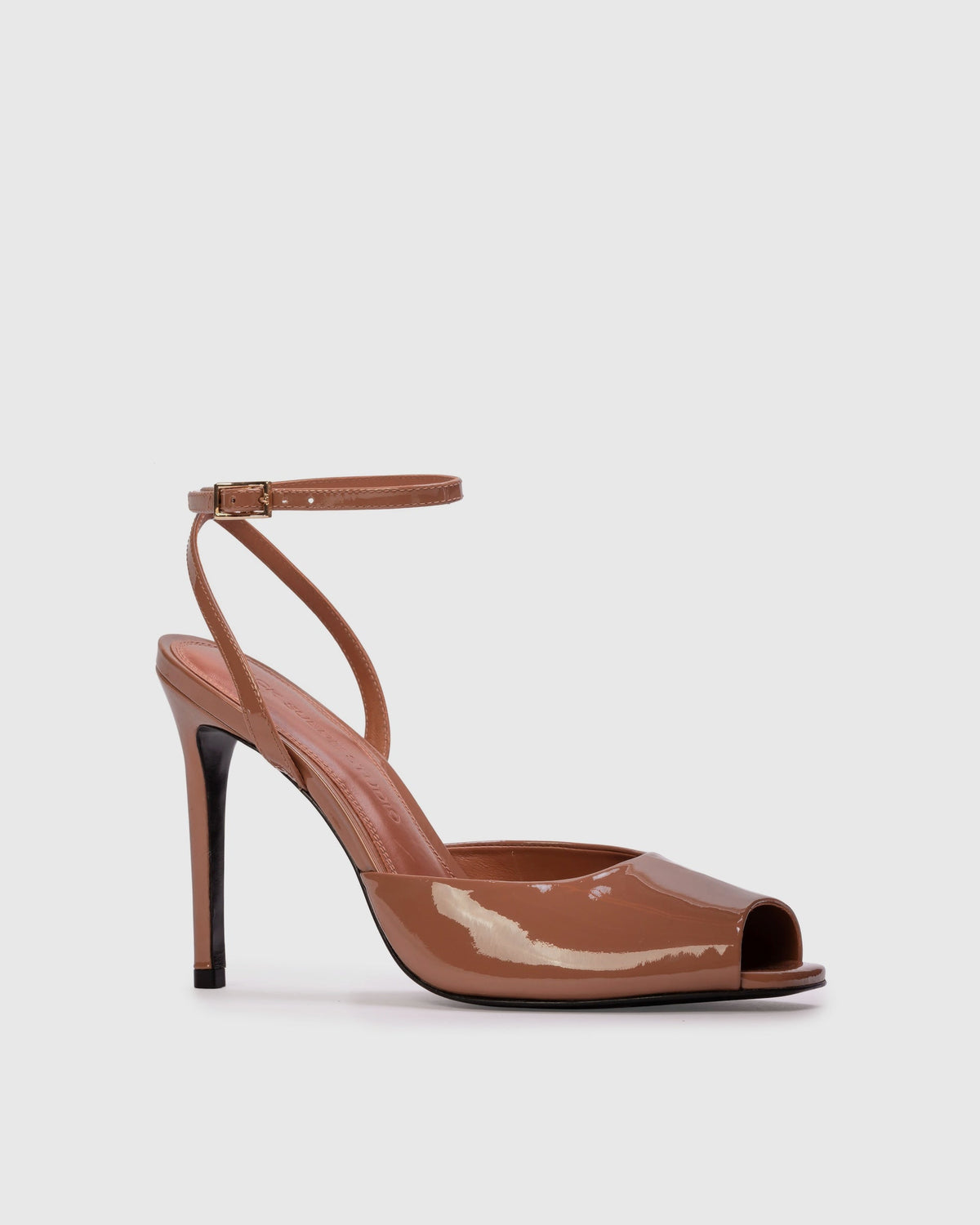 Wren 100 Sandal in Mousse Patent Leather