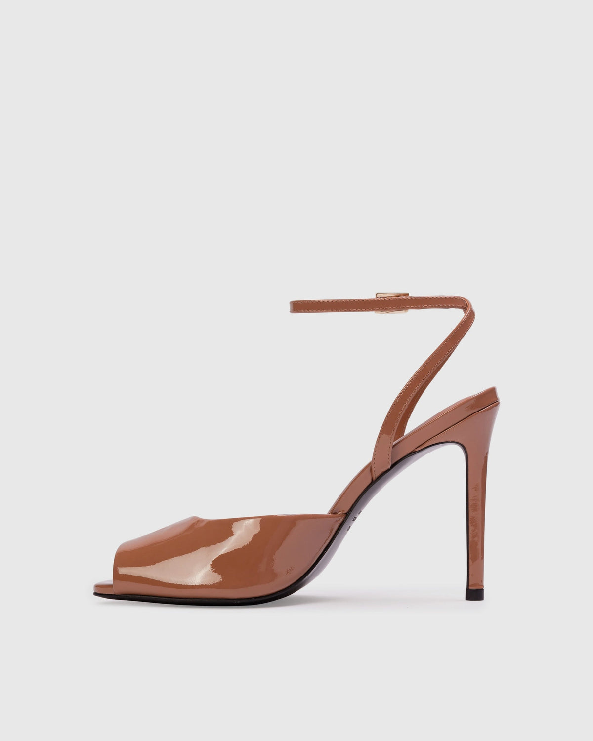 Wren 100 Sandal in Mousse Patent Leather